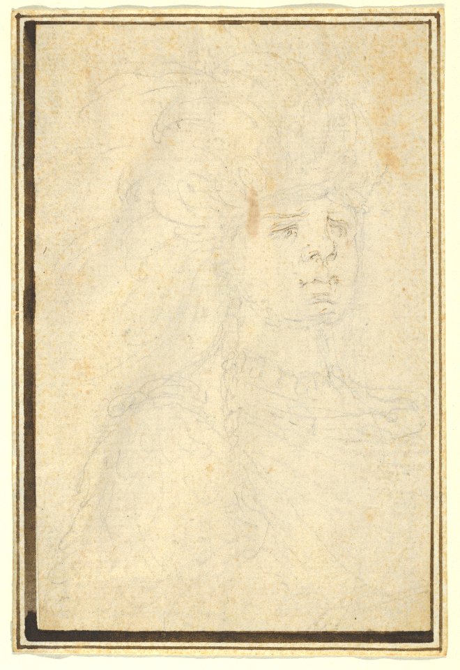 Head, from the Kinnaird Sketchbook MET DP840230