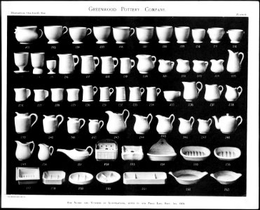 Greenwood Pottery Company, Illustrated Catalogue MET 268949