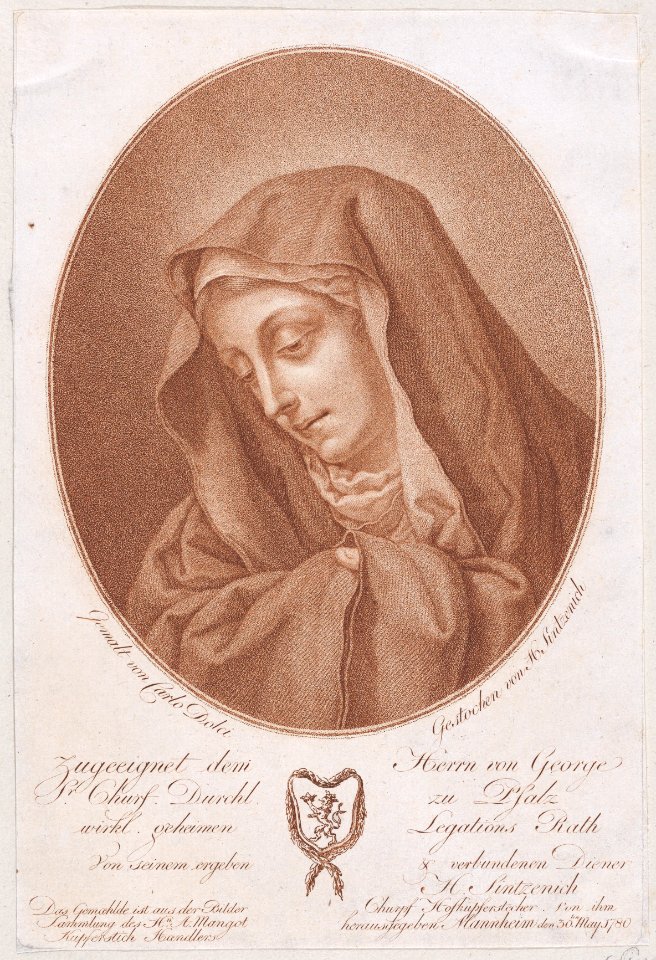 Head of the Madonna Met DP889742