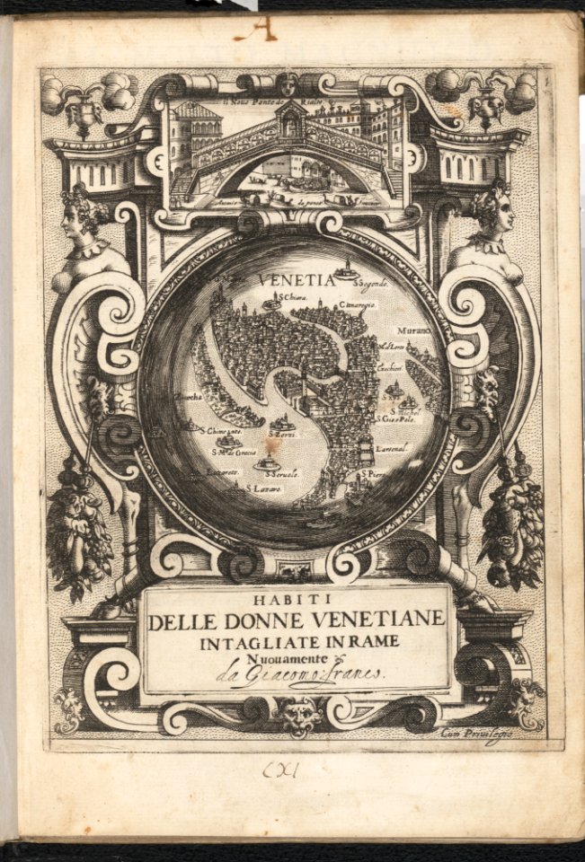 Habiti delle Donne Venetiane (Dress of Venetian Women) MET DP157935