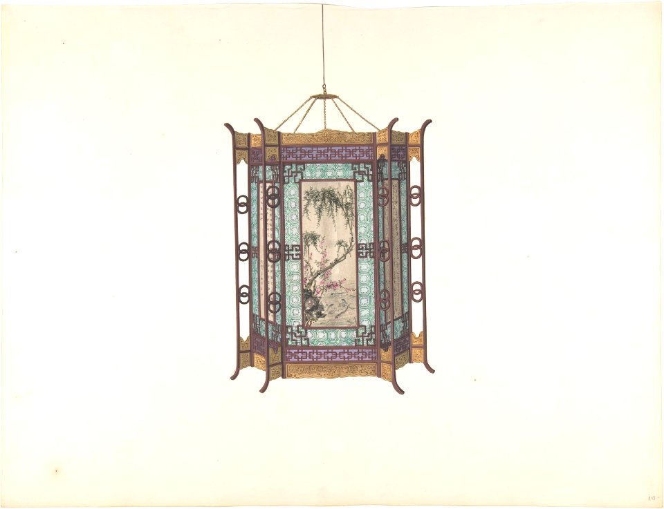 Hanging Lantern MET DP807508