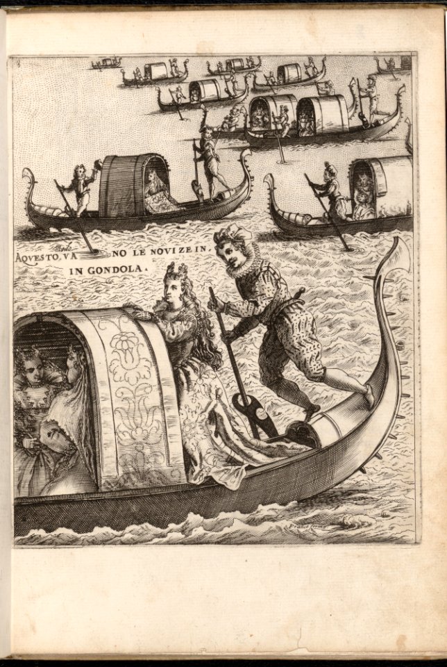 Habiti delle Donne Venetiane (Dress of Venetian Women) MET DP155754