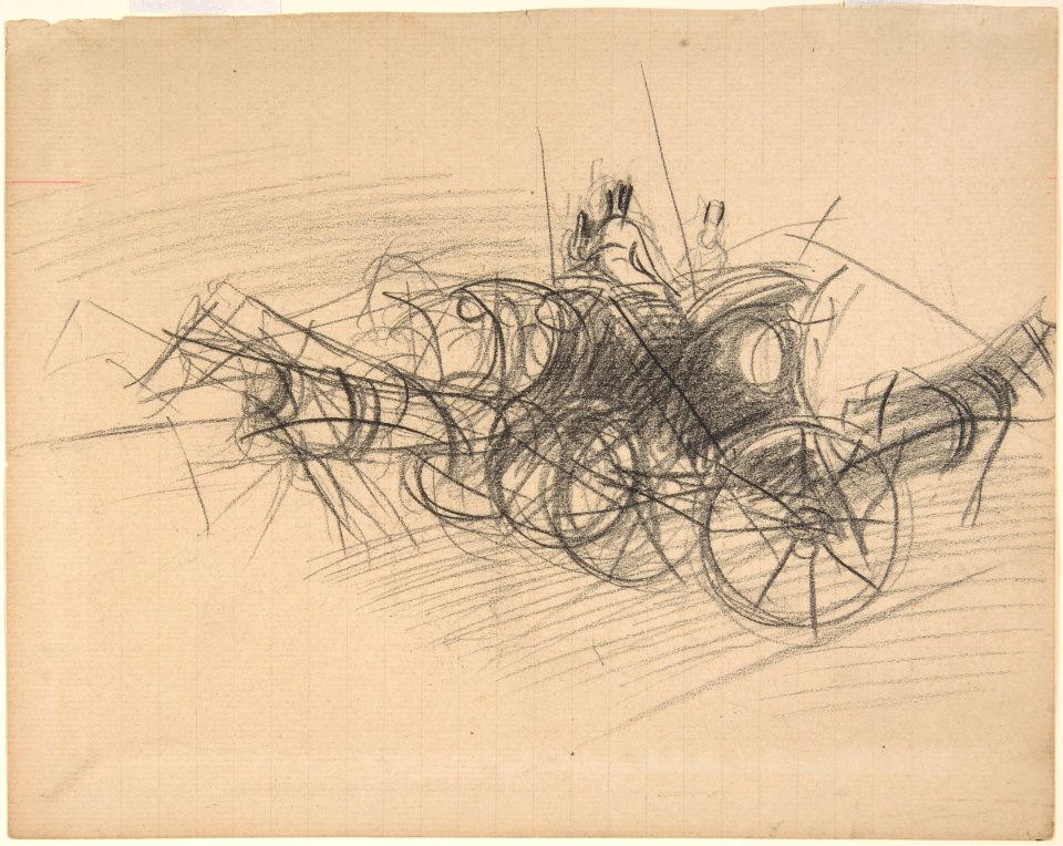 Hansom Cabs, New York MET DP808033