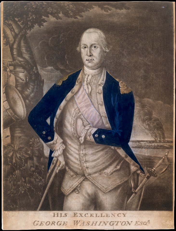 His Excellency George Washington Esq-r. MET DT2082