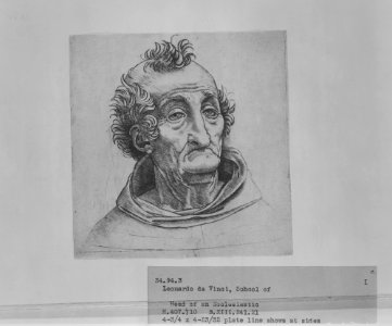Head of an old man MET MM7288