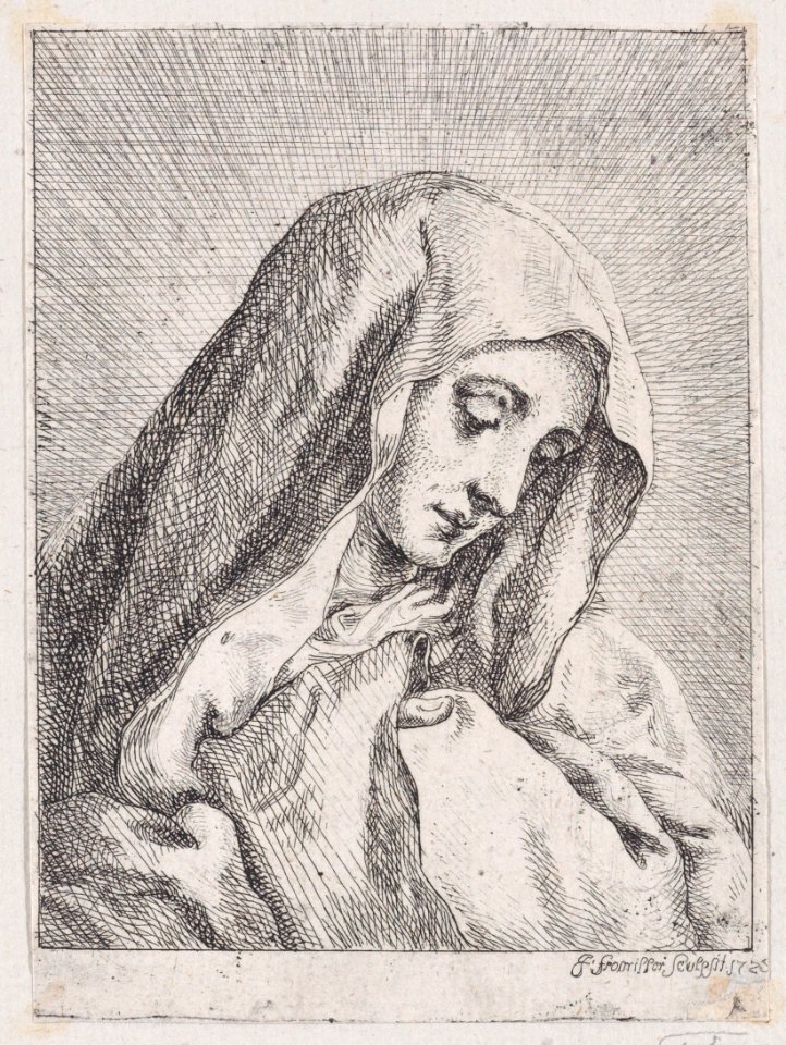 Head of the Madonna Met DP889737