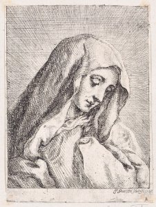 Head of the Madonna Met DP889737