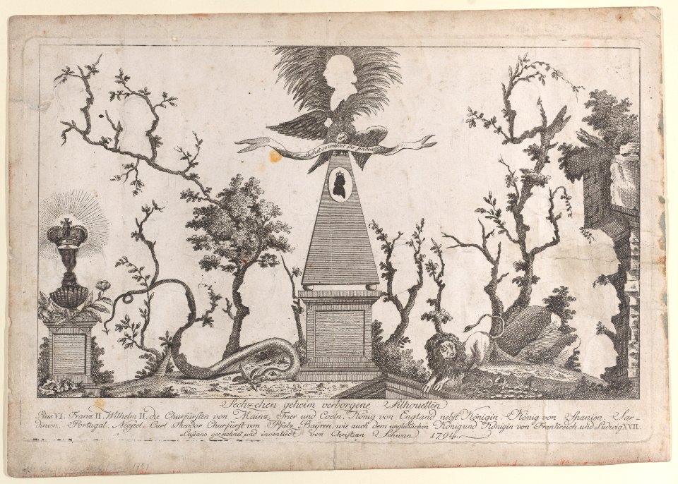 Hidden silhouettes of the rulers of Europe Met DP886285