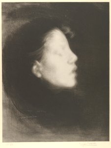Head of a Woman (Tête de femme) (Nelly Carrière - Closed Eyes - Profile of a Young Girl) MET DP838002