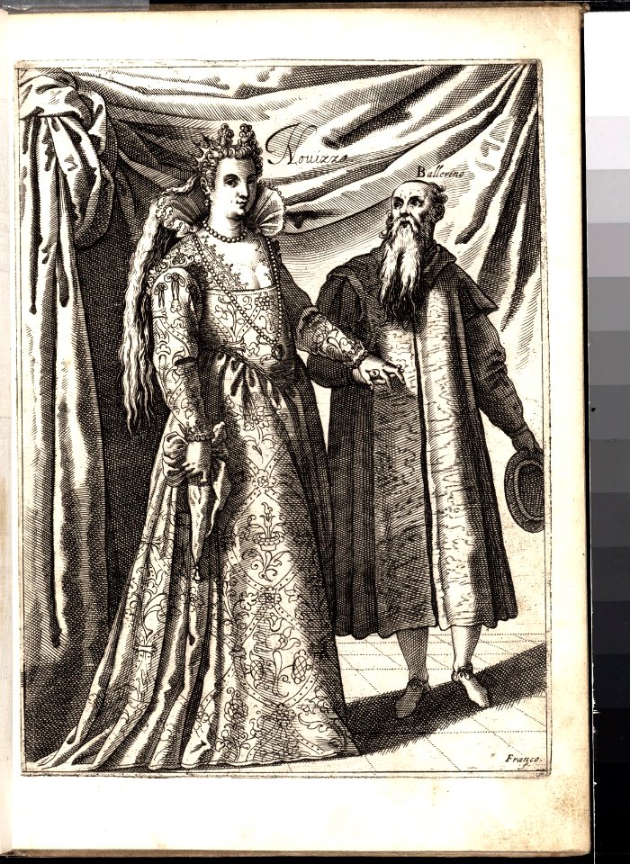 Habiti delle Donne Venetiane (Dress of Venetian Women) MET DP155753r1M 50EE