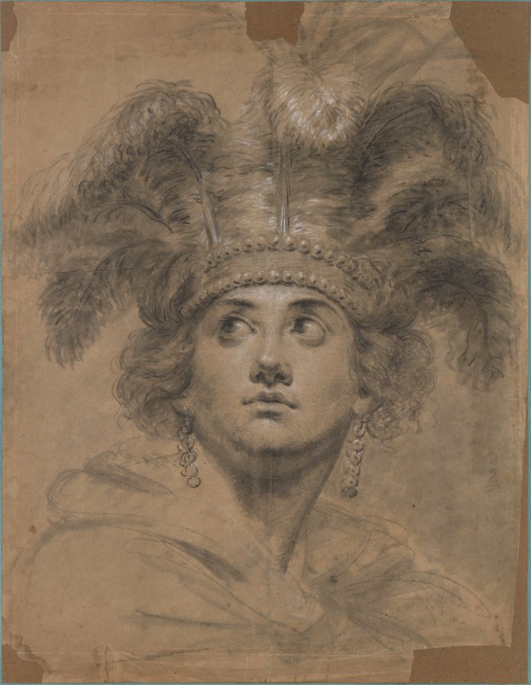 Head of a woman as America MET DP226781