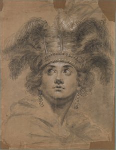 Head of a woman as America MET DP226781