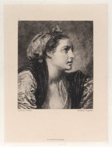 Head of a Woman, after Greuze Met DP886892