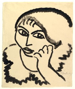 Head of a Woman (Konstantinowka) MET DP819949