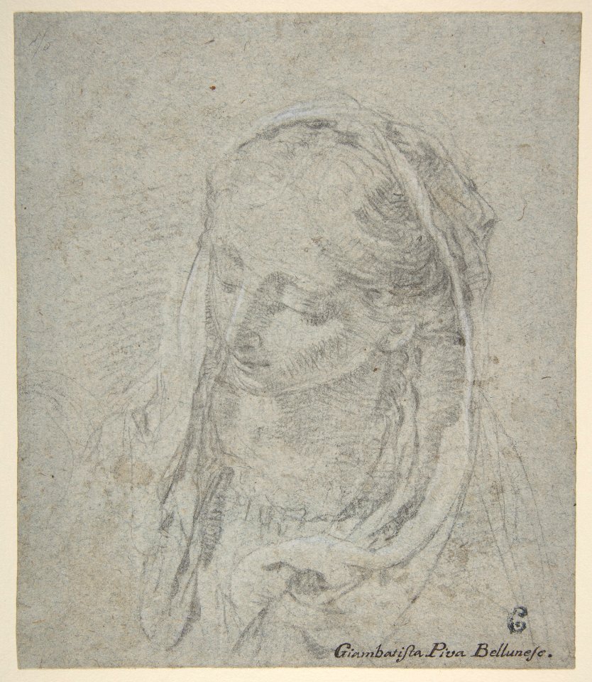 Head of a Woman MET DP811078