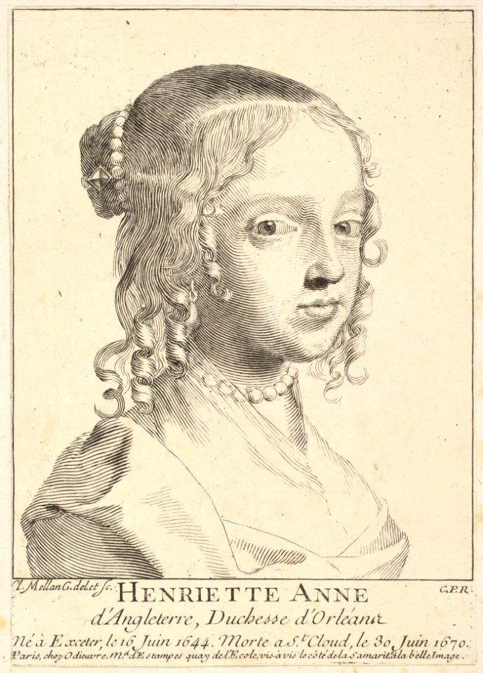 Henriette-Anne d'Angleterre, duchesse d'Orléans MET DP822426