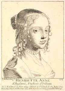 Henriette-Anne d'Angleterre, duchesse d'Orléans MET DP822426