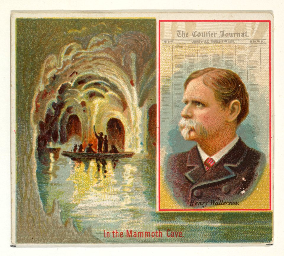 Henry Watterson, The Louisville Courier Journal, from the American Editors series (N35) for Allen & Ginter Cigarettes MET DP838909
