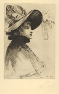 Head of a Parisian Woman MET DP838471