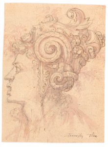 Head of a Woman with Helmet Looking Left MET DP145165