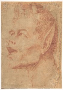 Head of a Satyr Facing Left MET DP800291