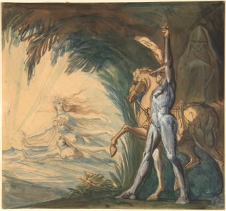 Hagen and the Nymphs of the Danube MET DP804309
