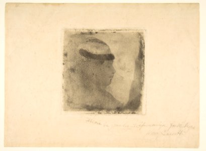Head of a Woman in Profile MET DP815838
