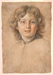 Head of a Young Boy MET DP319701