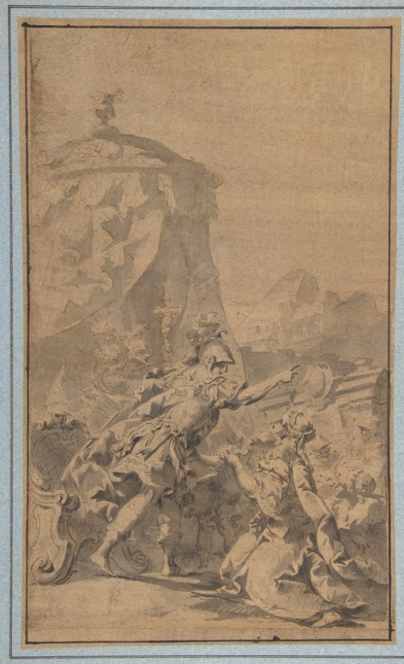 Hector's Farewell to Andromache and Astyanax MET DP809802