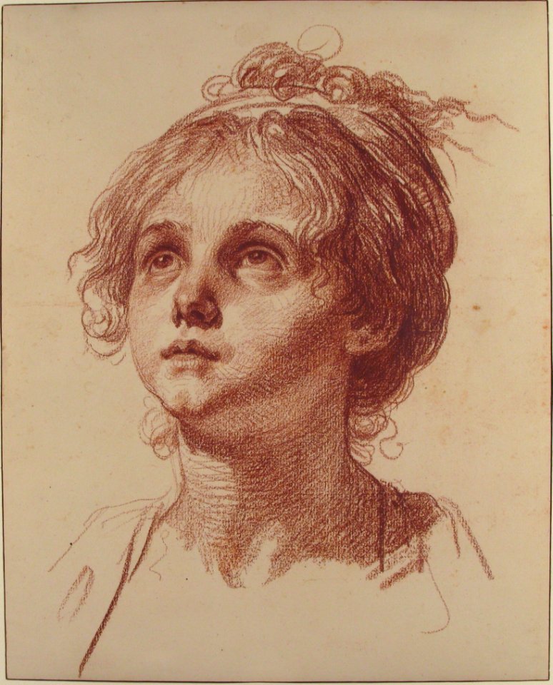 Head of a Girl Looking Up MET 49.131.2