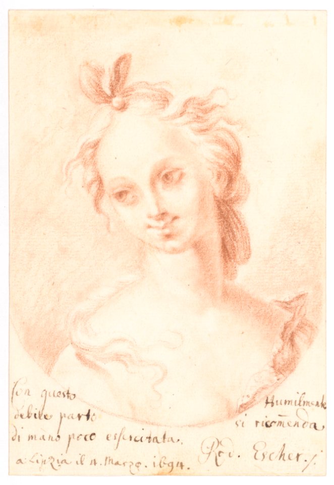 Head of a Girl MET DP145159