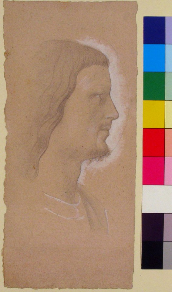 Head of a Saint (profile to the right), after Fra Angelico MET 1973.84