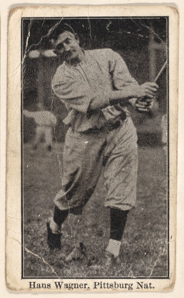 Hans Wagner, Pittsburg Nationals, from the Baseball Players set (W500) MET DPB881468
