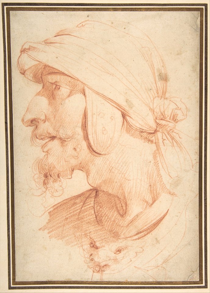 Head of a Warrior MET DP809049
