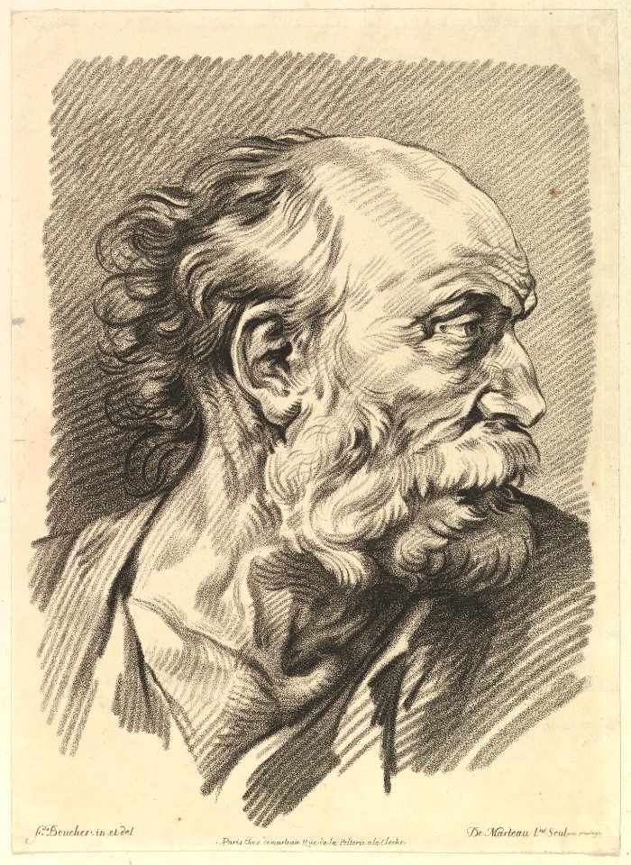 Head of a Man MET DP826784