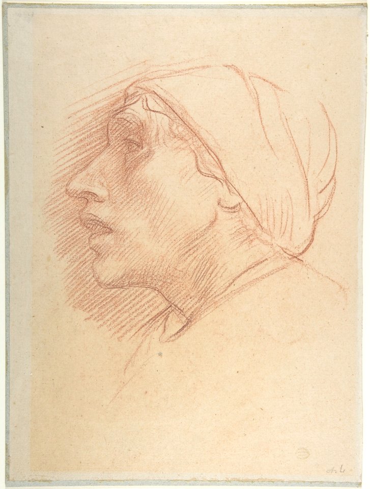Head of a Woman MET DP807254
