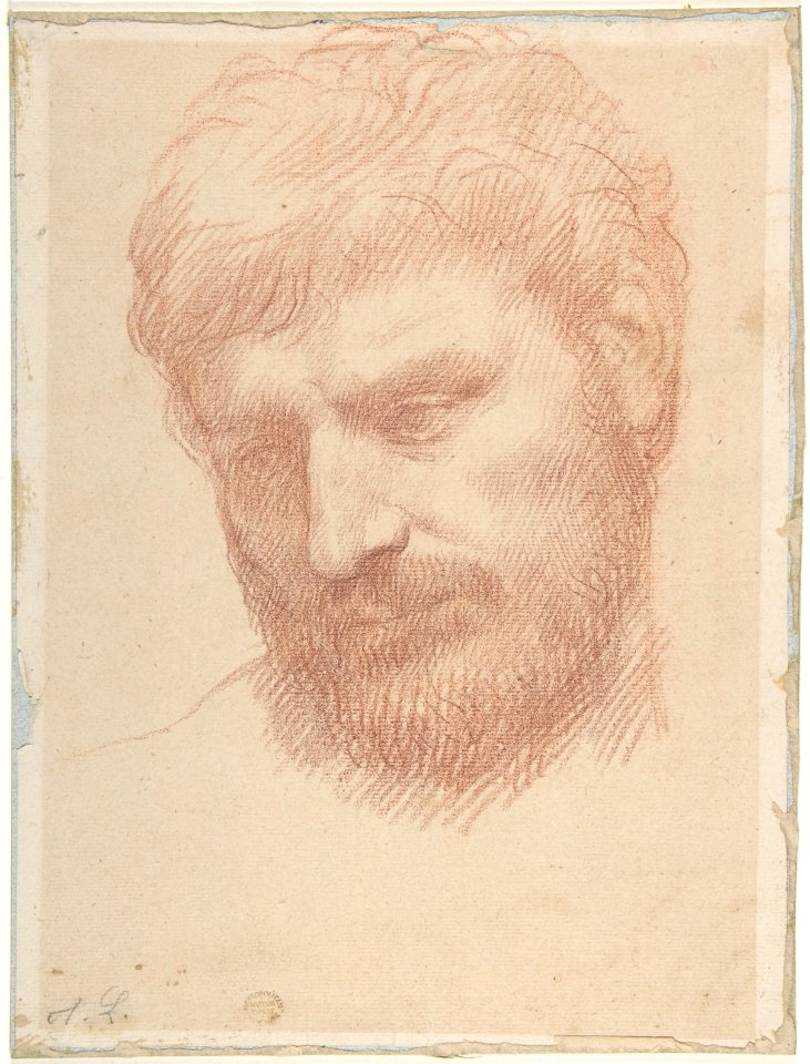 Head of a Man MET DP807253