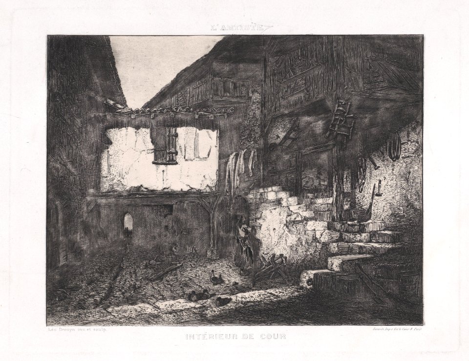 Intérieur de Cour Met DP887742