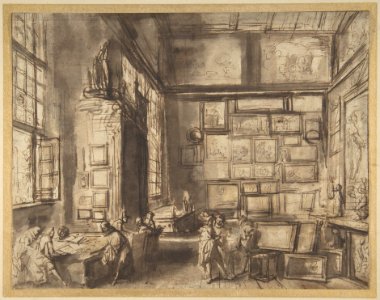 Interior of a Picture Gallery MET DP802212