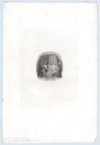 Imogen and Iachimo (Shakespeare, Cymbeline, Act 2, Scene 2) MET DP870207