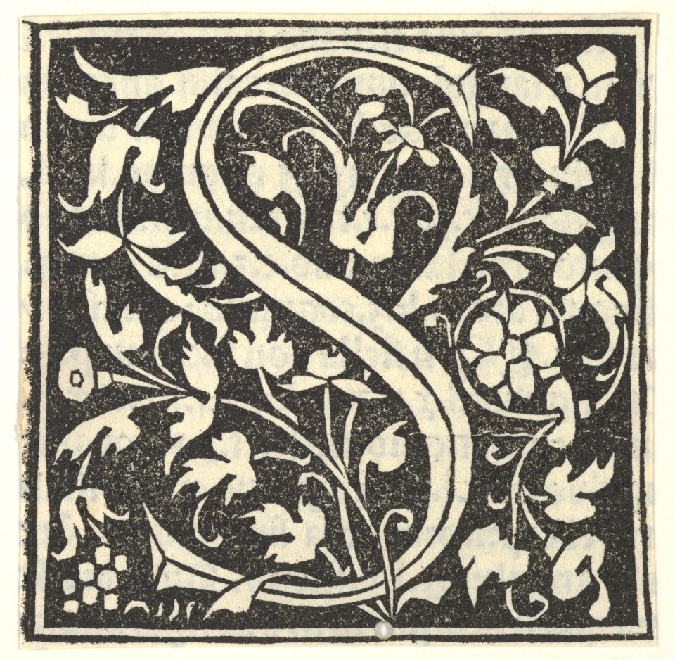 Initial letter S MET DP855230