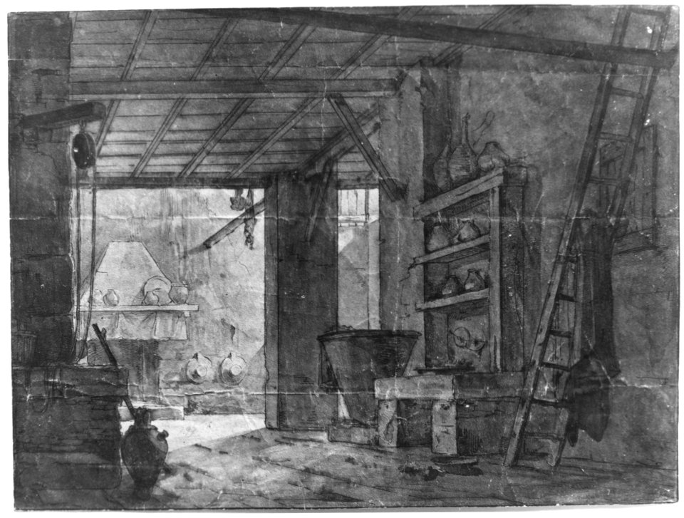 Interior of Farm House MET 41929