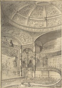 Interior of a theatre MET DP805907