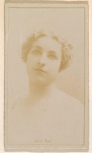 Inez Rae, from the Actresses series (N245) issued by Kinney Brothers to promote Sweet Caporal Cigarettes MET DP859343