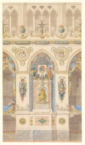 Interior Elevation, Reims Cathedral MET DP-283-001