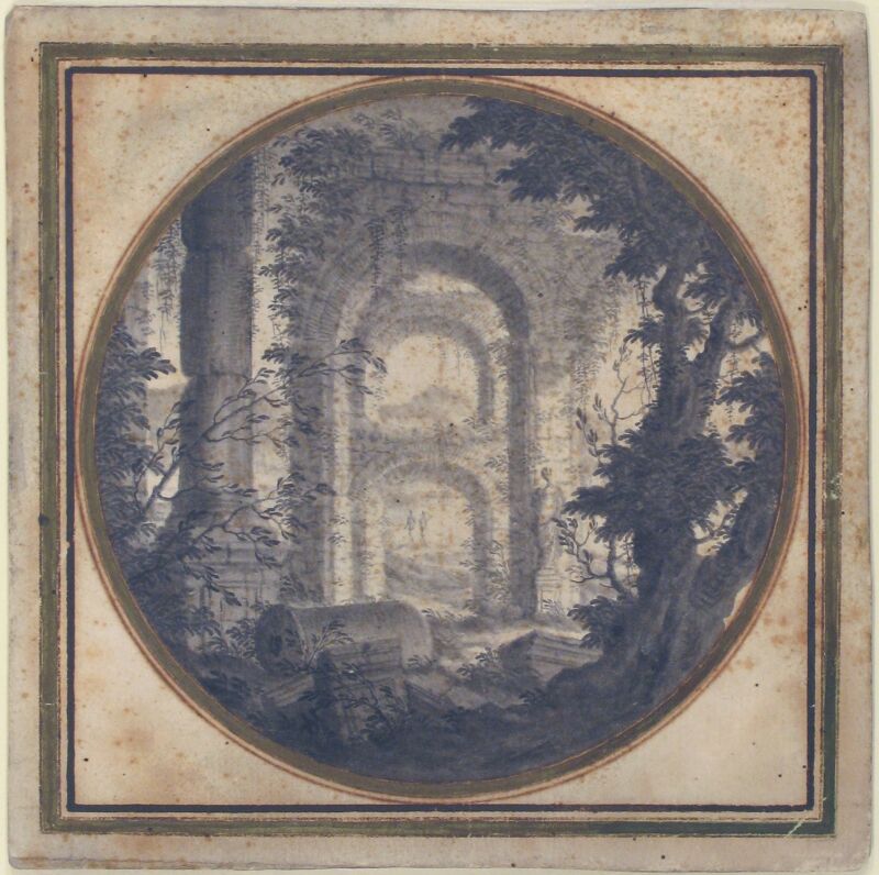 Imaginary Landscape with Classical Ruins MET 1992.228.1
