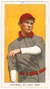 Hoffman, St. Louis, American League, from the White Border series (T206) for the American Tobacco Company MET DP843220