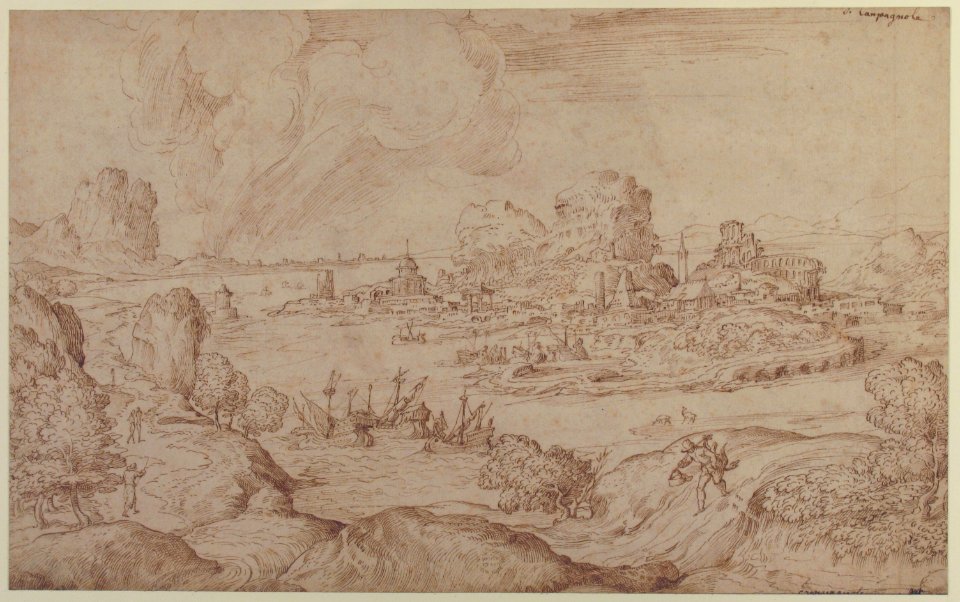 Imaginary Coastal Landscape with Ruins MET 07.283.15