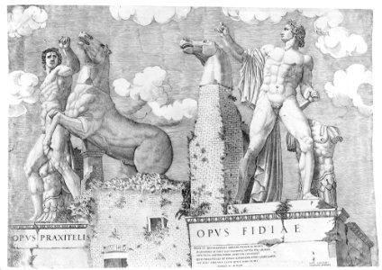 Horse Tamers (Dioscuri) from the Capitoline Hill, Rome MET MM10412