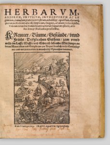 I) Herbarum, Arborum, Fructium, Frumentorum, c. 1540 ... II) De Speciali quarundam plantarum, Frankfurt- Egenolff 1552 MET DP327883